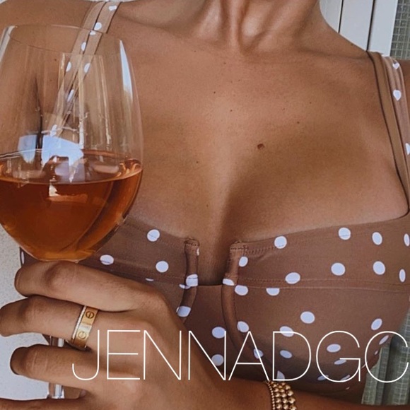 L*Space Camellia Bikini Top in polka dot NWT - Picture 3 of 16